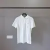 Camisa Polo Clássica de Dois Botões Rl Ralph Lauren com Bordado de Cavalo Pequeno, Algodão Puro Estilo Clássico Manga Curta Duplo Botão