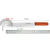 Cuchillo de Fruta de Acero Inoxidable para Uso en Cocina, Cuchillo para Cortar Carne y Verduras con Mango de Madera, Cuchillo de Cocina Asakh-No.311