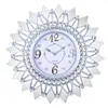 Reloj Silencioso de Espejo de Nuevo Estilo Europeo Reloj de Adorno de Moda para Sala de Estar Reloj de Decoración Creativa Reloj Colgante de Cuarzo para Dormitorio