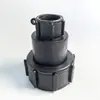 Adaptador de Válvula para Bidón IBC de Tonelada Adaptador de Plástico para Tambor Químico Conexión de Interfaz Grande a Pequeña para Manguera