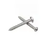 Tornillos Autorroscantes de Hierro Niquelado Cabeza de Cruz Pan Head Tornillos de Cabeza Redonda Accesorios de Ferretería para Carcasas de Electrodomésticos