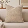 Capas de almofada lisas com textura de bolhas mais vendidas da Amazon para sofás de sala de estar, almofadas de cabeceira de quarto