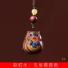 Ángel gato lindo DIY colgante para teléfono móvil colgante de unos 3 cm cadena colgante joyería colgante llavero fabricantes