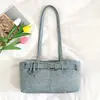 Moda Retro Simple de Moda Nueva para Mujer 2026 Otoño Chic Tendencia Diseño de Nicho Casual Bolso de Hombro Único Verano Bajo el Brazo
