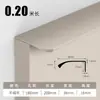 Venta al por mayor de fábrica Mango de Arco Grande 1.0 Espesor Manija Invisible para Puerta de Armario Manija Blanca para Puerta de Gabinete Puerta Corredera
