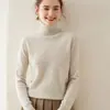 Suéter Baicai de Terciopelo y Cachemira de Cuello Alto 2026 Otoño/Invierno Nuevo Versátil Suave Pegajoso Tejido Perezoso Top para Viajes Capa Interior