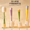 Cepillo para Tazas, Herramienta de Limpieza para Vasos de Agua, Cepillo Multifuncional de Cuatro en Uno con Mango Largo para Tapa de Termo, Cepillo de Esponja de Limpieza para Descontaminación del Hogar