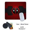 Serie Marvel Capitán América Deadpool Almohadilla para Ratón Periférica Almohadilla para Escritorio de Oficina Almohadilla para Portátil Almohadilla para Teclado