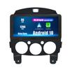 Adequado para Mazda 2 2007-2014 Navegador GPS Android para carro imagem de ré carro tudo-em-um