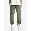 Comércio Exterior Transfronteiriço 2026 Primavera Novos Calças Cargo Americanas Retrô com Múltiplos Bolsos Masculinas Largas Retas Casuais Atacado