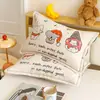 Fábrica de Origen Clase A Funda de Almohada de Dibujos Animados de Alta Calidad para Niños y Niñas, Adecuada para Niños de Guardería, Transpirable para Uso en el Hogar