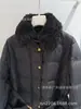 MC "Shenzhen Nanyou" Chaqueta de Plumas Juvenil Versátil Ajustada con Cuello de Piel para Otoño e Invierno, 90% Plumón de Pato