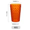 Vaso para Enjuague Bucal, Vaso de Plástico para Cepillo de Dientes, Vaso de Agua Transparente de Colores para Pareja, Regalo para Hogar o Negocio, Vaso para Lavarse, Regalo de Vacaciones