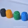 Tampa de Válvula de Plástico Colorida Tampa de Válvula Triângulo de Pneu de Carro Tampa de Válvula de Pressão de Pneu com Anel de Borracha