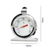 Termómetro Digital para Horno, Sonda de Lectura Instantánea de Alta Precisión, Acero Inoxidable Resistente al Calor para Hornear BBQ Asar Cocina