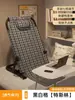 Silla respaldo cama plegable dormitorio dormitorio silla de ordenador silla de cama sin patas anciano reclinable ajustable