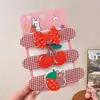 Parche de Flequillo de Dibujos Animados Pinza para el Cabello para Niñas, Accesorio para el Cabello que No Daña el Cabello, Cinta Mágica Accesorio para Cabello de Bebé