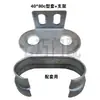 Accesorios para Vallas de Barandilla Acero Galvanizado Soporte de Montaje para Barandilla de Balcón Conector de Tubo Cuadrado Conector de Tapa de Pie de Plástico Botón de Presión