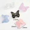 Flores de Coração Coloridas Misturadas Estrelas com Furos Contas Acrílicas de Formato Especial Corrente de Celular DIY Acessórios de Joias Fofos