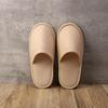 Pantuflas Desechables de Hotel Espuma Alta 6MM Amarillo Gris Tela Toalla Hotel Estancia en Casa Hogar Salón de Belleza Pantuflas