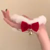 Heytao Gargantilha de Renda com Laço Estilo Doce e Puro Colar de Corrente para Clavícula Feminina Coleção