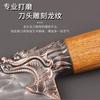 Cuchillo de Cocina Casero Forjado a Mano en Yangjiang Cuchillo para Trinchar Grifo de Talla Fina Cuchillo para Cortar Acero Inoxidable Cuchillo de Cocina para Cortar Carne y Huesos