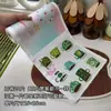 Nuevo rollo de paño de limpieza desechable tipo calendario con diseño de caricatura pintado a mano, toalla para lavar platos de cocina, paño de limpieza de doble uso seco y húmedo