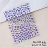 Fábrica de Origen Pegatinas para Uñas Celebridad de Internet Coloridas Flores Pequeñas Pegatinas para Uñas Estilo Hyuna Flores Pequeñas de Cinco Pétalos Venta al por Mayor