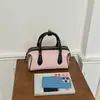 Bolsa de Ombro Vintage Estilo Coreano Nova Primavera Moda Melhor Venda Cor Sólida para o Dia a Dia Transversal Balde Bolsa de Mão
