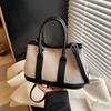 Bolsa Feminina Super Moderna Color-Blocking de Nicho 2026 Nova Versátil Bolsa Transversal Bolsa de Mão Fashionável Bolsa Tote Pequena Mais Vendida no Verão