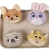 Pingente de Boneca de Pelúcia Fofa Desenho Animado Zootopia Judy Chaveiro Charme de Bolsa Broche Acessórios para Roupas