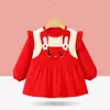 Bata de Bebé Jingqi Primavera y Otoño Impermeable y Anti-Suciedad Babero para Comer Ropa de Abrigo Otoño e Invierno Estilo Extranjero Delantal para Niños Ropa Protectora de Doble Uso