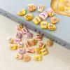 Brilhante Mini tamanho pequeno comida e jogar pão de leite xícara de chá biscoito acessórios de resina Diversão infantil handmade manicure caso de telefone material