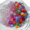 10mm Colorido Que Muda de Cor Imitação Olho de Gato Resina Pérola Contas UV para DIY Pulseira Colar Contas Soltas