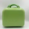 Maleta con Cerradura de Combinación, Estuche de Cuero para Almacenamiento, Equipaje de Mano Pequeño, Neceser, Maleta de Viaje para Mujer con Ruedas Universales
