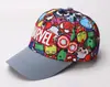 Comercio exterior gorra infantil caricatura caricatura gorra de béisbol 2023 primavera y verano nuevo protector solar gorra de spiderman venta al por mayor G224