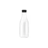 Garrafa Plástica Transparente PET Pequena de 300ml Vazia para Embalagem de Iogurte Fresco, Chá, Suco, Bebida Congelada Garrafa Descartável para Bebidas