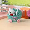 Nuevos Adornos Pequeños de Dibujos Animados de Moda, Decoración de Escritorio para Cochecito de Bebé, Gato Lindo, Figura Creativa para Aliviar el Estrés, Celebridad de Internet