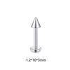 Transfronterizo Juego de 89 piezas de acero inoxidable para ceja, uña, labio, piercing de nariz, barra herradura, piercing para ombligo Amazon AliExpress