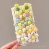 Cuerda para el pelo de estrella pequeña de alta elasticidad Banda de goma para atar trenzas pequeñas de pío Accesorios para la cabeza Banda elástica para la cabeza de niños Nueva 2025
