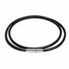 Popular Collar Impermeable Acero Inoxidable Hebilla de Perla de Arroz Cuerda de Cera Colgante de Jade Cordón Colgante Cordón Colgante Joyería Dorada Cuerda para Colgante