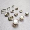 Acessórios de vestuário de fonte de fábrica botão de cinco garras com superfície de contas botão de cinco garras de metal de cobre pode ser personalizado atacado