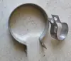 Braçadeira de Grampo de Tubo Galvanizado Espessado para Solo Braçadeira de Suspensão em Forma de U para Tubo Braçadeira de Cabeça com Anel de Suspensão Braçadeira de Conexão Cruzada para Tubo de Aço DN15-dn200