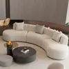 Juego de sofá y mesa de centro para lobby de hotel, área de negociación y descanso para oficina de ventas, área de recepción de salón de belleza, escritorio de recepción de esquina con diseño curvo