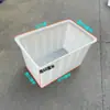 Sitio de Construcción de Tanque de Acuicultura 8040 Baldosa Langosta Tanque de Agua Baldosa de Piso Fregadero Estanque para Peces Cuadrado de Tortuga Cubo Piscina de Tortuga