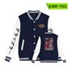 Suministro transfronterizo, venta al por mayor, uniforme de béisbol para pareja de Fan Ma Blade, chaqueta de uniforme de béisbol de moda de estilo coreano para primavera y otoño para mujer