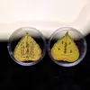 Adesivos de Celular Atrai-Fortuna de Ouro Puro 999, Adesivos Dourados da Moda, Brindes de Promoção para Lives de Lojas de Ouro, Entrega Direta da Fábrica