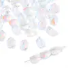 10 Contas de Cristal Torcido Coloridas Banhadas a Ouro Feitas à Mão Pulseira DIY Colar Acessórios de Joias Materiais