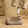 Zapatos para Mujer Estilo Birkenstock Little Potato 2026 Primavera Nuevos Mocasines de Cobertura Total para Mujeres Embarazadas Zapatos de Deslizamiento Individual Zapatos para Mujer