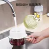Cesta Drenante con Asa Linda, Cesta Doble para Lavar Frutas para Uso en Cocina y Hogar, Charola Pequeña para Frutas con Diseño de Dibujos Animados